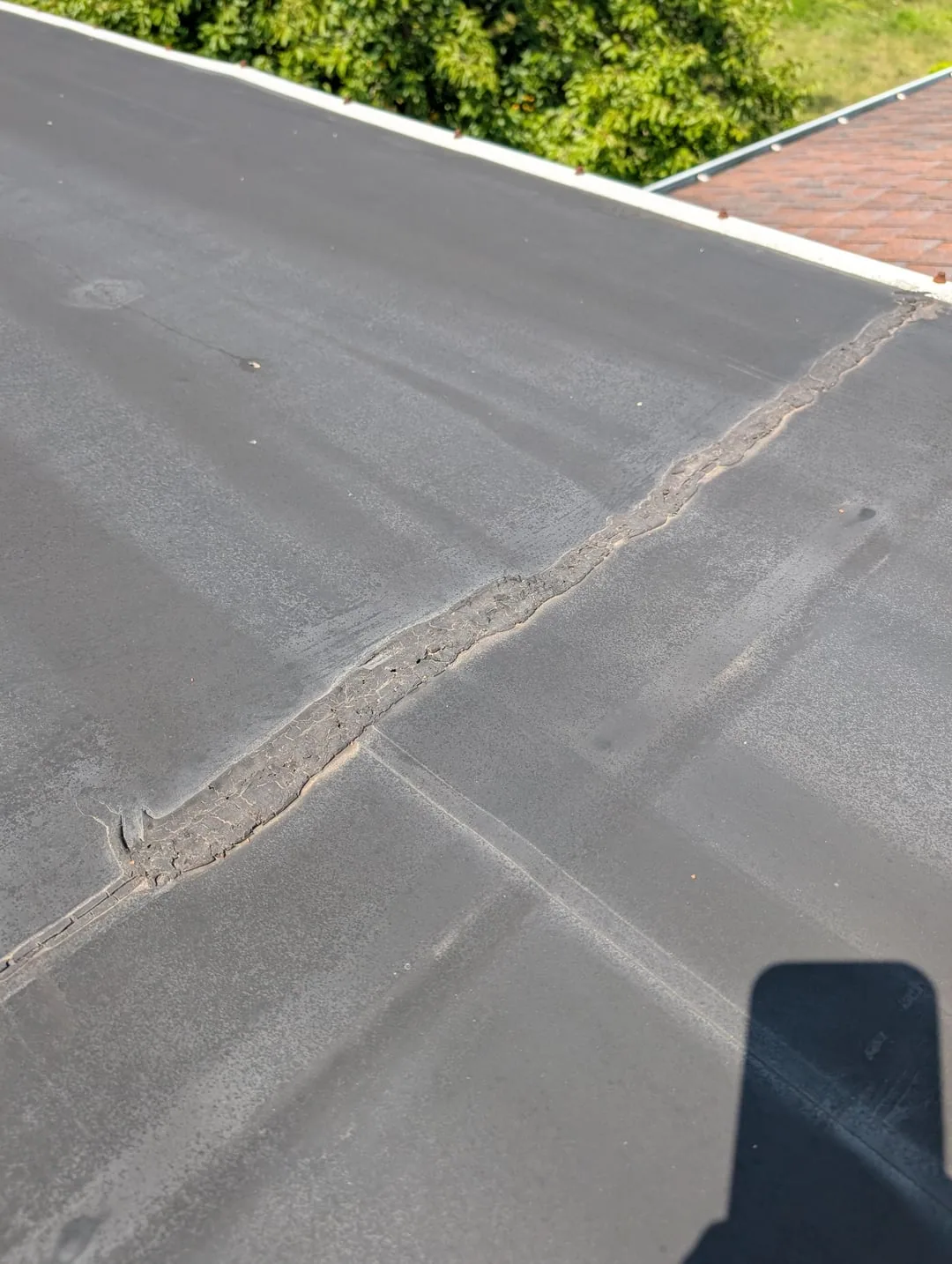 Commercial Roof Seam Failure Repair in San Angelo, TX