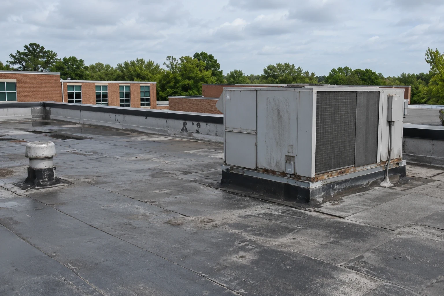 Commercial Roofing on Oakes Street in San Angelo, TX