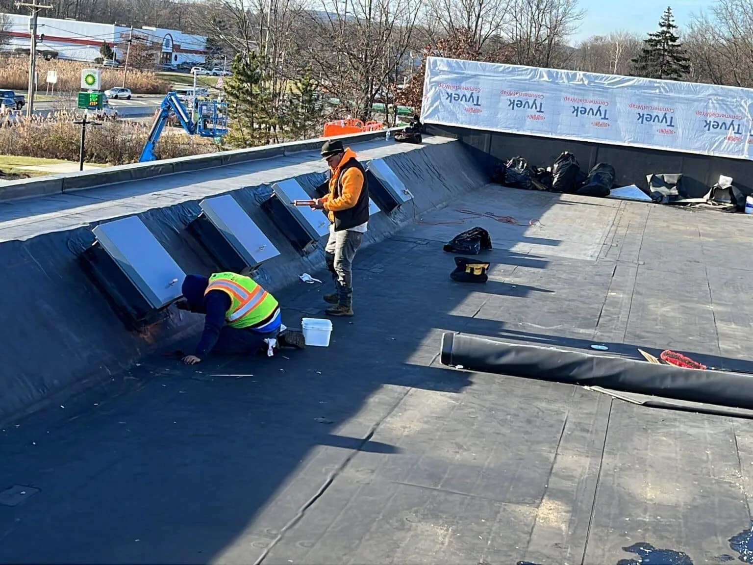 Commercial roof repair in San Angelo, TX