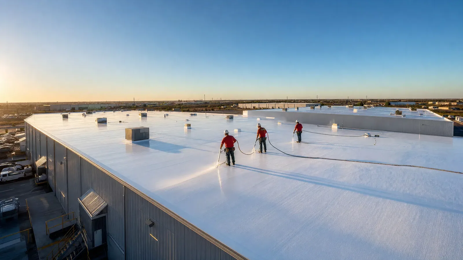 Commercial Cool Roof Installation in San Angelo, TX Commercial Cool Roof Installation in San Angelo, TX