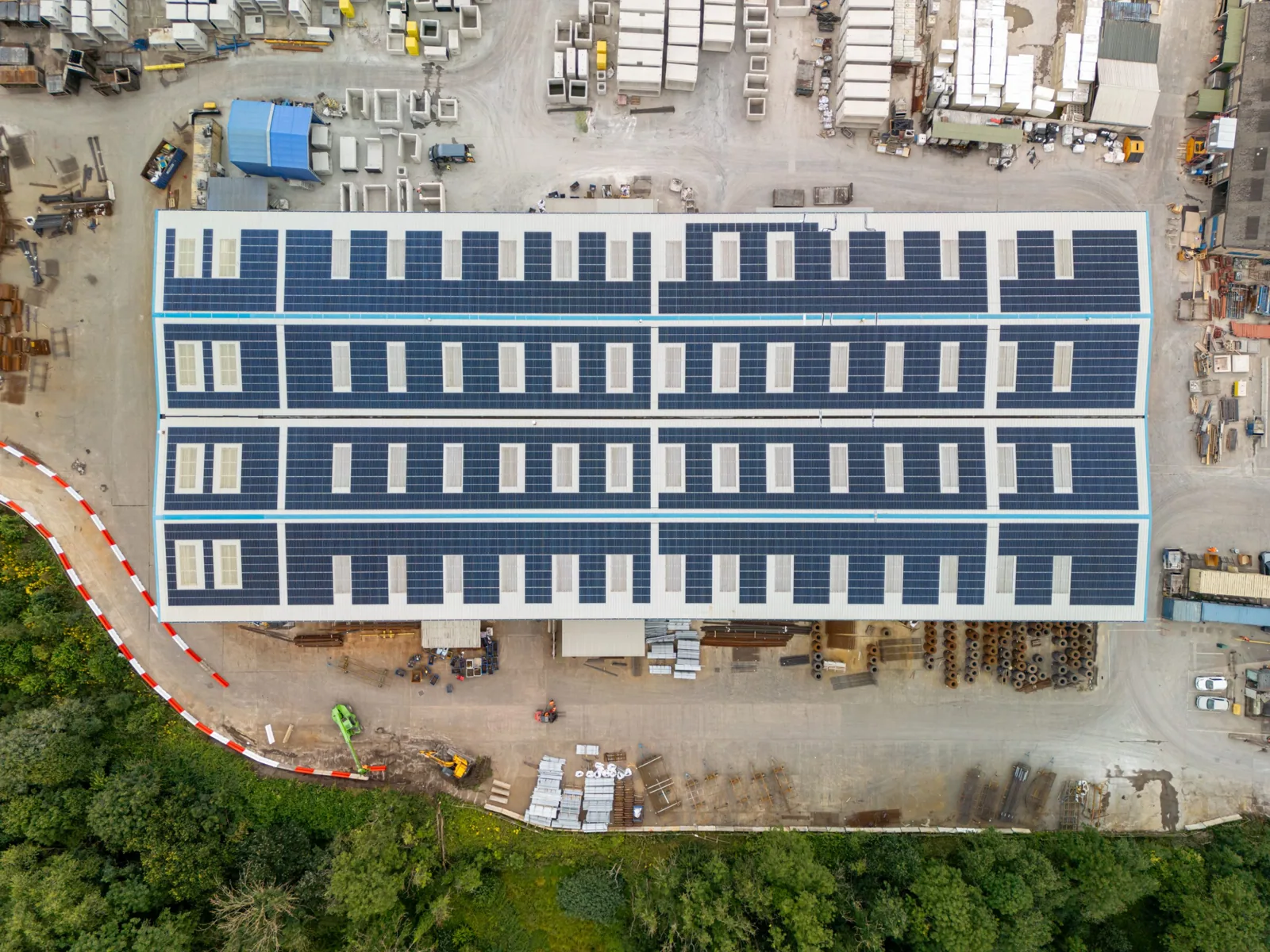 Drone roof inspection in San Angelo, TX